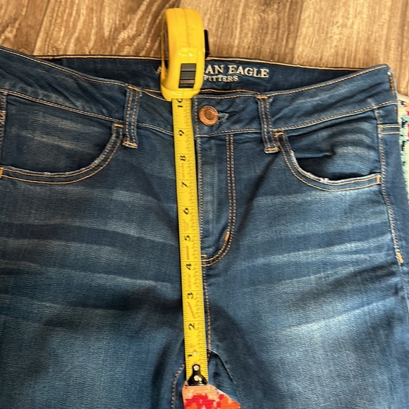 AMERICAN EAGLE 🦅 SUPER STRETCH X / JEGGINGS size 10/ long - Picture 9 of 14